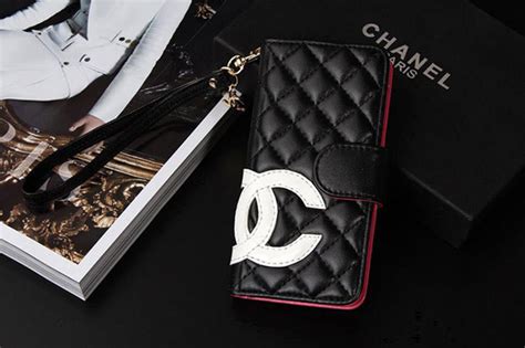 chanel phone case folio